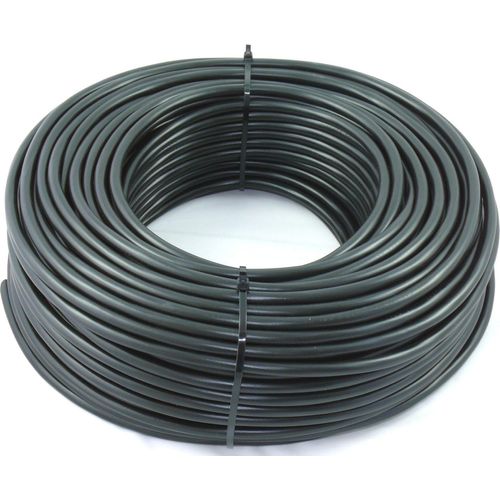 PVC Schlauchleitung H05VV-F 3G2,5 3x2,5 Schwarz 5-50m, Größe:50m