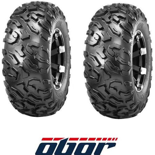 2x 25x10-12 Reifen CYPRESS OBOR 25x10.00-12 Quad Geländereifen ähn. Maxxis