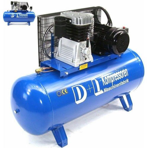 Werkstattkompressor 880 l/min 7,5PS Druckluft Kompressor 400V 500L Liter Kessel