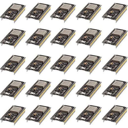 AZ-Delivery Mikrocontroller ESP32 NodeMCU Module WLAN WiFi Development Board | Dev Kit C V2 mit CP2102 kompatibel mit Arduino, 25x ESP32