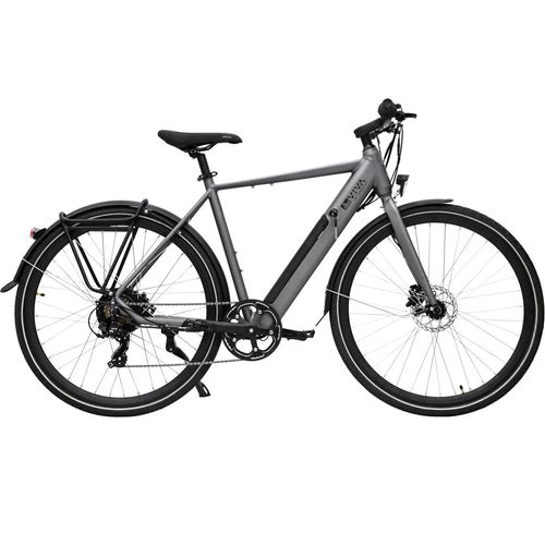 AsVIVA BC1-C Urban E-Bike 250W, 7 Gang Shimano, Akku, LED, Scheibenbremsen