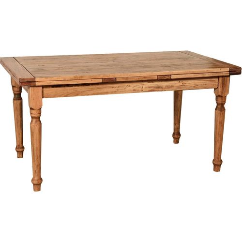 Massivholz tische 160x90x80 cm, Esstisch ausziehbar massiv, Esstisch landhausstil, Holz