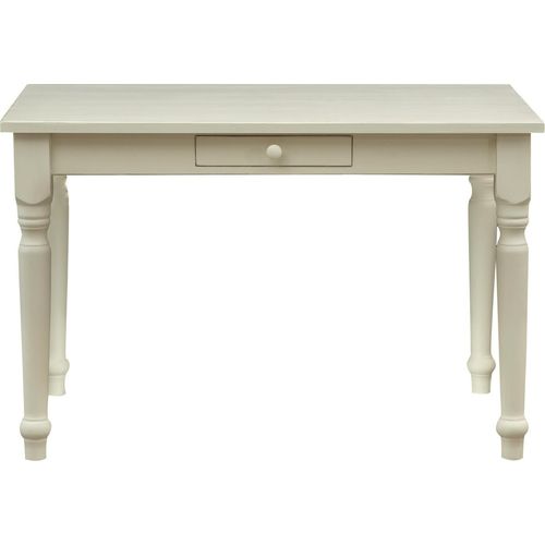 Schreibtisch aus holz 120x80x80 cm, Esstisch schublade, küchentisch mit schublade, Weiß