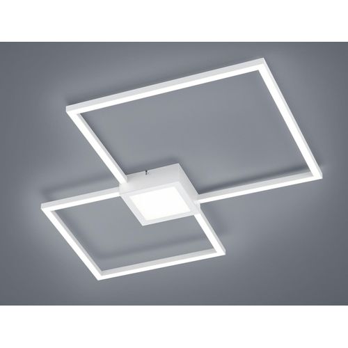 LED Deckenleuchte HYDRA extra flach & dimmbar, 65cm, Weiß