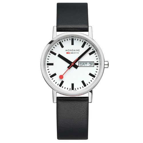 Mondaine A667 Uhr Rot Rot One Size