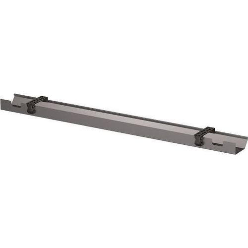 Kabelkanal für Schreibtisch Cito 2000mm Farbe anthrazitgrau