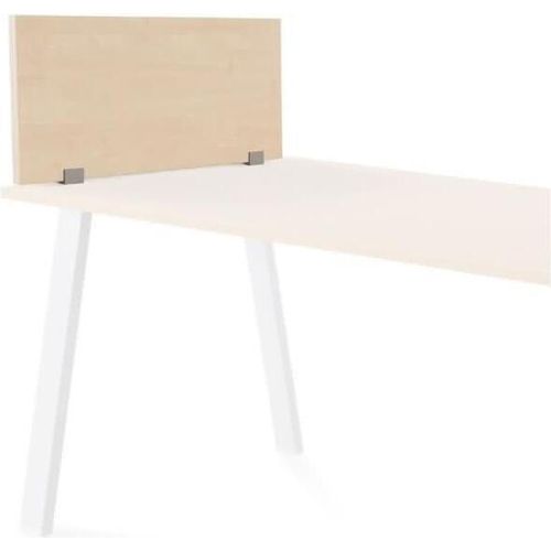 Trennwand 40x70cm Melamin buche (Doppeltisch Melaminplatte).