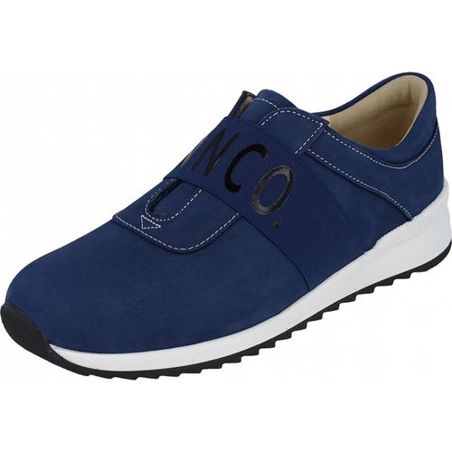 Finn Comfort Damen Slipper in Blau, Größe 8