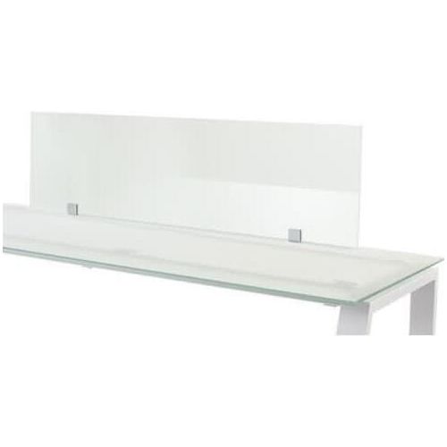 Trennwand 40x136cm Glas (Einzeltisch Glasplatte)
