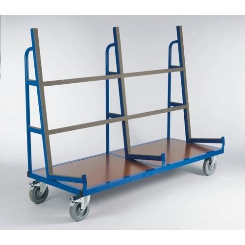 Transportwagen für Trenn- u. Stellwände LxBxH 2000x800x1585mm