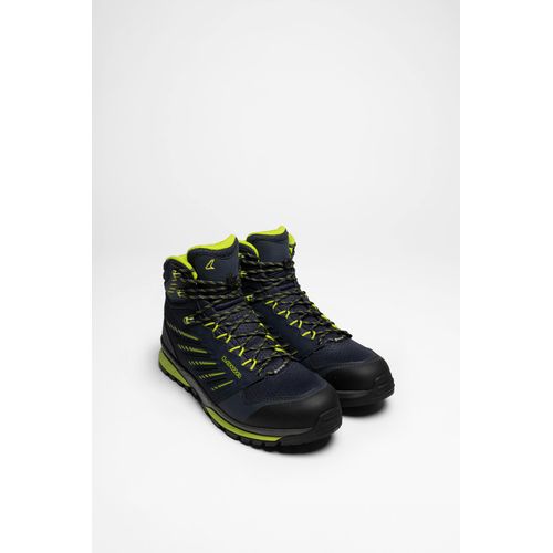 Lowa Herren Trekkingstiefel TREK EVO GTX MID Navy Limone