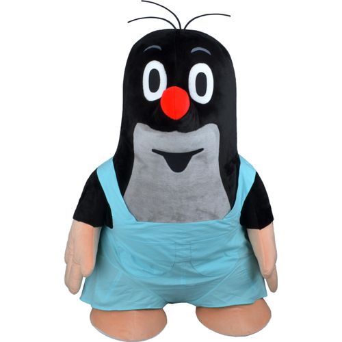 Kuscheltier Der kleine Maulwurf mit Hose 105 cm Schwarz / Blau, 40910