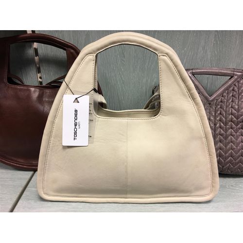 Taschendieb ausgefallene Ledertasche mittlere Größe feste Form, weiches Leder