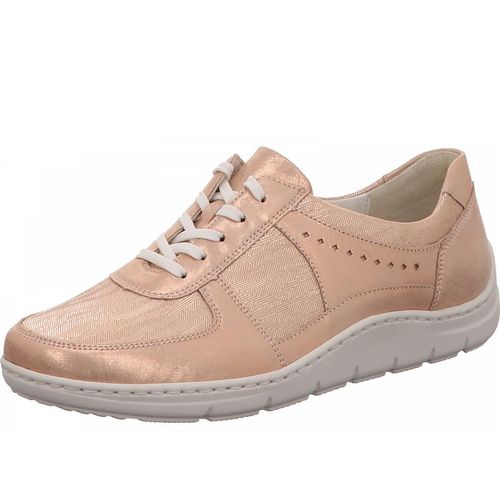 Waldläufer Schnürhalbschuhe in rose/pink, Gr. 5.5