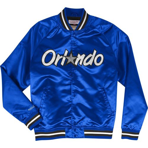 M&N Lightweight Satin Jacke - Orlando Magic royal - L