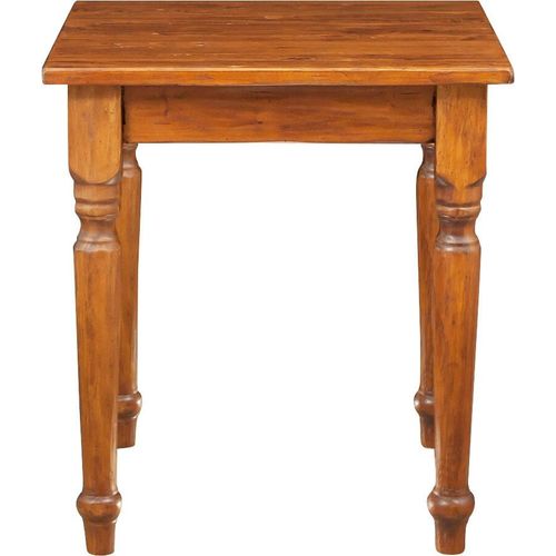 Holztisch quadratisch 72x72x79 cm, Kleine esstische holz , Quadratischer holztisch, Braun