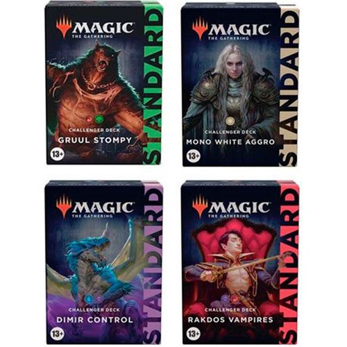 Wizards Of The Coast Challenger Englisch Deck 2022 8 Displayboxen Magic The Gathering Sammelkarten Mehrfarbig English Mehrfarbig English