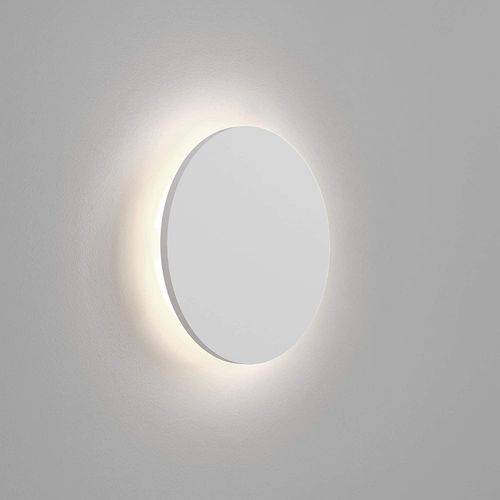 Astro Eclipse 1333019 Wandleuchte, rund, 250 LEDs, 2700 K, entworfen in Großbritannien, lackierbarer Gips-LED-Streifen