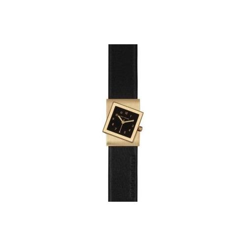 Rolf Cremer Uhr Turn S 507752 Lederband, Edelstahl, schwarz, gold
