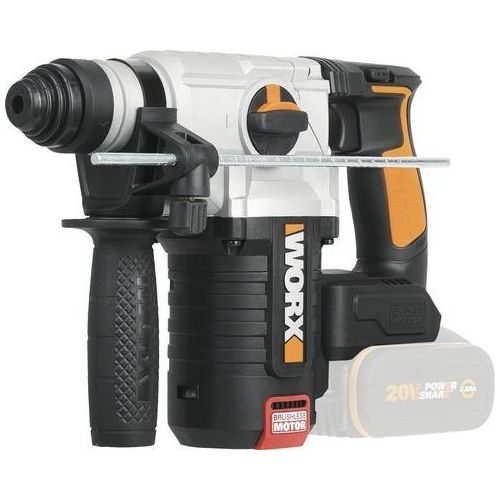 Akku-Bohrhammer WORX Nitro 20V 2,2 Joule WX380.9, Brushless Motor, ohne Akku und Ladegerät