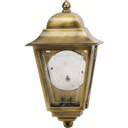 Außenwandlampe IP43 E27 Messing Rustikal Außenwandleuchte Haus Garten