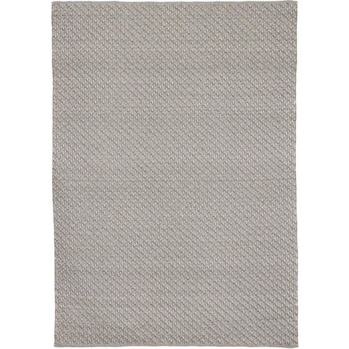 Outdoor Teppich Bhajan 300 x 200 cm in Grau Handgemacht 100% Polypropylen