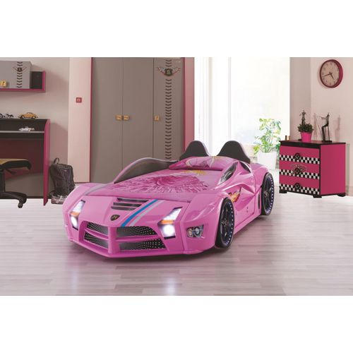Autobett Luxury Full in Pink