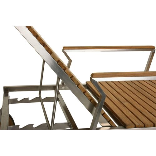 Sonnenliege Gartenliege Liegestuhl Teak