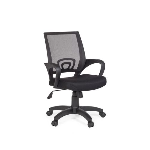 Bürostuhl Schwarz Schreibtischstuhl mit Armlehne Bürodrehstuhl Jugendstuhl