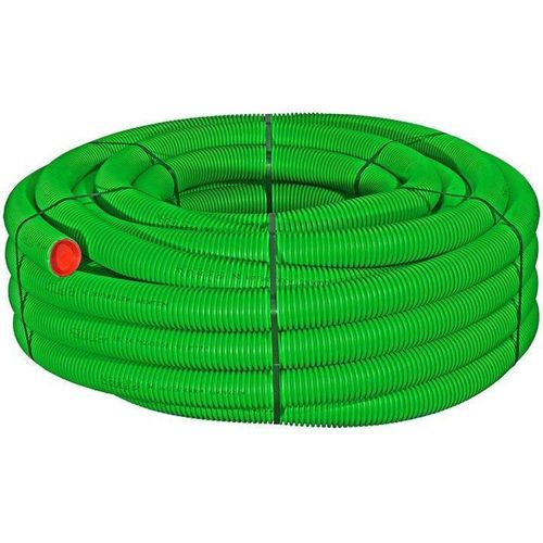 Kunststoff-Flexrohr Lüftungsrohr 75 mm 50 m antistatisch/antibakteriell
