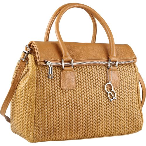 Schultertasche Elegant aus echtem Leder von collezione alessandro