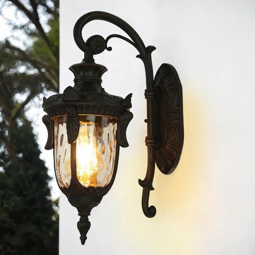 Außenleuchte Rustikal in Bronze Vintage Design IP44 Wandlampe Haus Hof