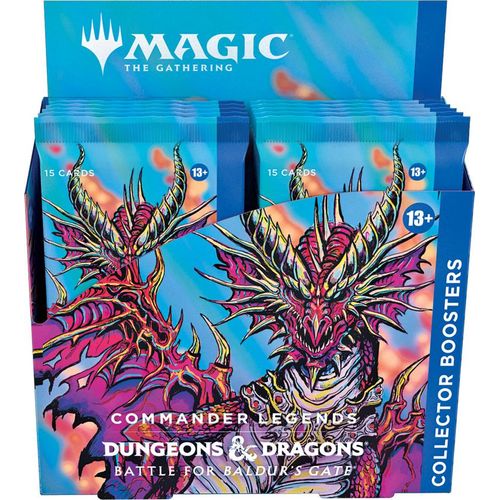 Wizards Of The Coast Magic The Gathering Commander Legends: Baldur´s Gate Collector Booster Box Sammelkarten Mehrfarbig English Mehrfarbig English