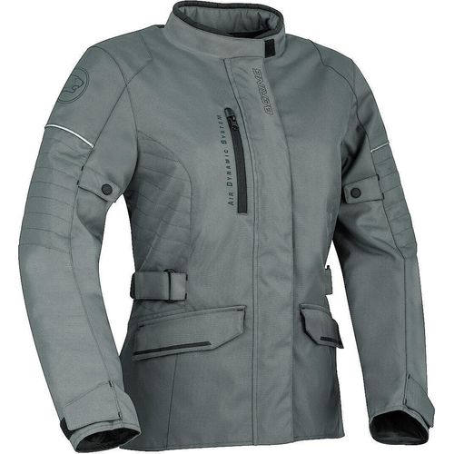 Bering Clara Damen Motorrad Textiljacke, grau, 44