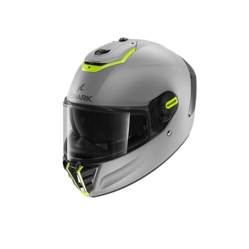 Shark Spartan RS Blank Helm, silber/gelb, 2XL (63/64)