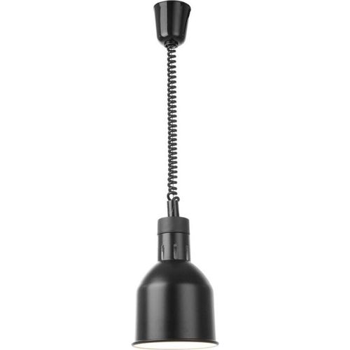 KBS Infrarot Heizlampe Schwarz Inkl. Leuchtmittel