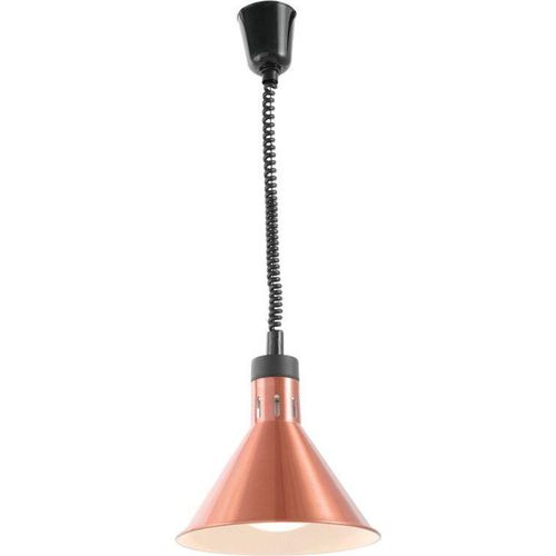 Infrarot Heizlampe Kupfer Eloxiert Inkl. Leuchtmittel
