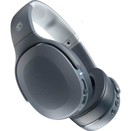 Skullcandy Crusher Evo - Kopfhörer mit Mikrofon - ohrumschließend - Bluetooth - kabellos - Grau