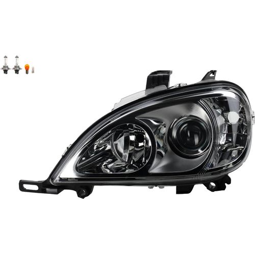 Johns, Scheinwerfer passend für Mercedes W163 M-Klasse 10/01-06/05 links + Leuchtmittel 1638204561 A1638204561