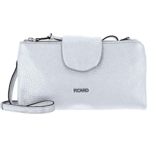 PICARD Schulter- und Handytasche Shine On silber 5299