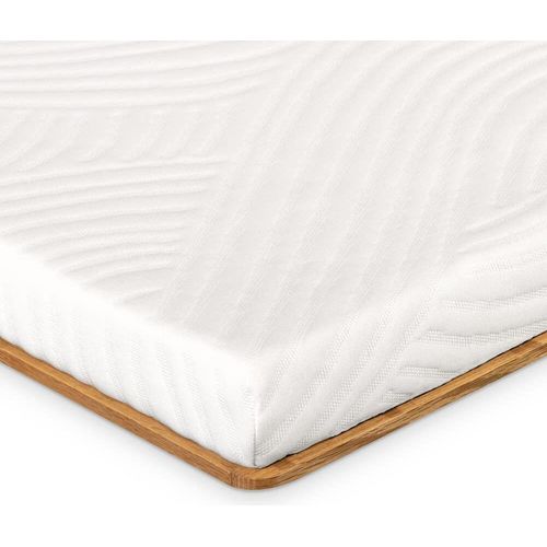 Newentor Matratzentopper Zwei Härtegrade, Gel Topper 5cm Höhe H2&H3 Matratzenauflage 140x200cm für Boxspringbett Wohnwagen Schlafsofa, Bezug Waschbar