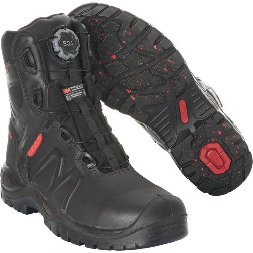 Mascot Sicherheitsstiefel S3 mit BOA® Fit Syste Sicherheitsstiefel S3 Sicherheitsschuhe Gr. 48, schwarz