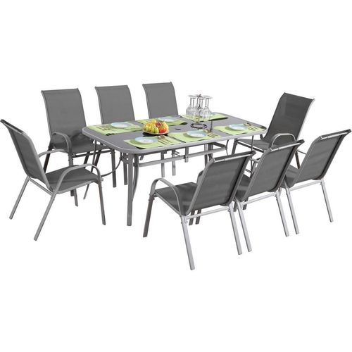 Gartenlounge aus Textilene 