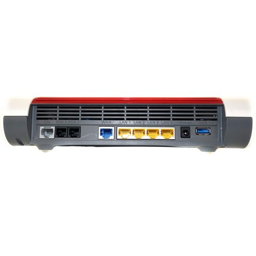 AVM FRITZ!Box 7590 AX - Wi-Fi 6 (802.11ax) - Dual-Band (2,4 GHz/5 GHz) - Ethernet/LAN - ADSL2+ - Weiß - Tabletop-Router