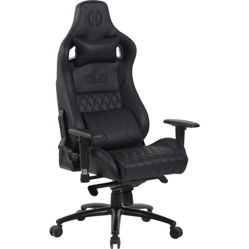 Bürostuhl HLO-CP53 Echtleder schwarz