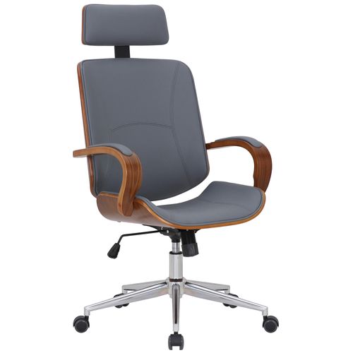 Bürostuhl HLO-CP2 walnuss/grau