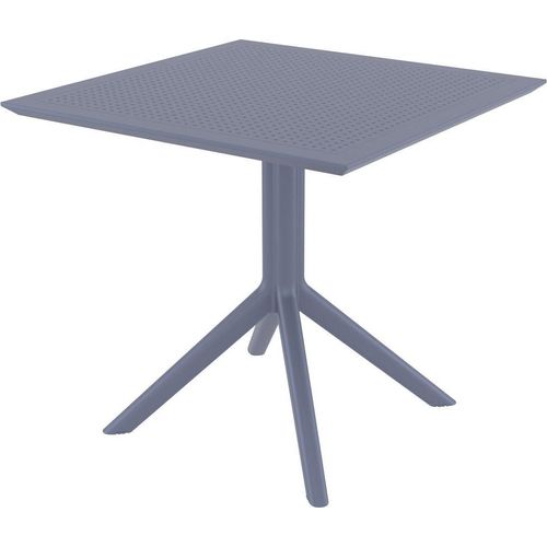 Tisch HLO-CP20 80 cm dunkelgrau