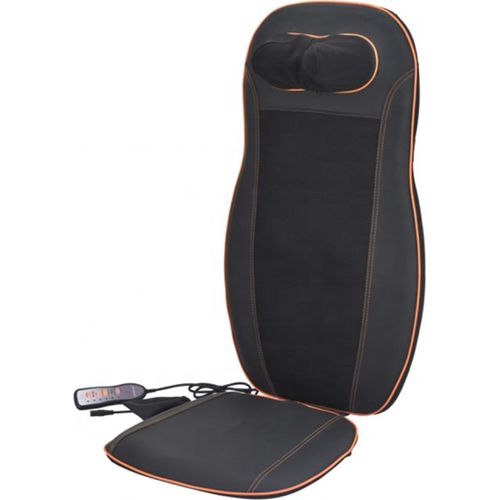 Orange Care Infrared Massage Chair Cushion - Nacken Rücken Hüften Massager: Elektrischer Massagestuhl mit Wärmefunktion zur Linderung von Muskelschmerzen, Entspannung zu Hause, im Büro oder unterwegs