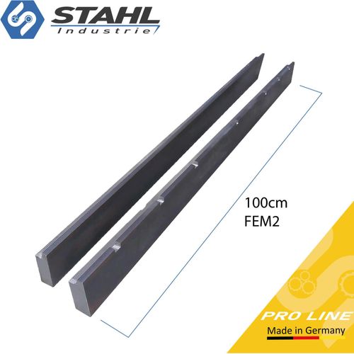100cm Gabelträger zum Bau einer Palettengabel Gabelstapler Radlader FEM 2