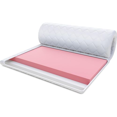Topper 180x200 cm Matratzenauflage mit VISCO Höhe 9 cm Kaltschaum Matratzenschoner H2/H3